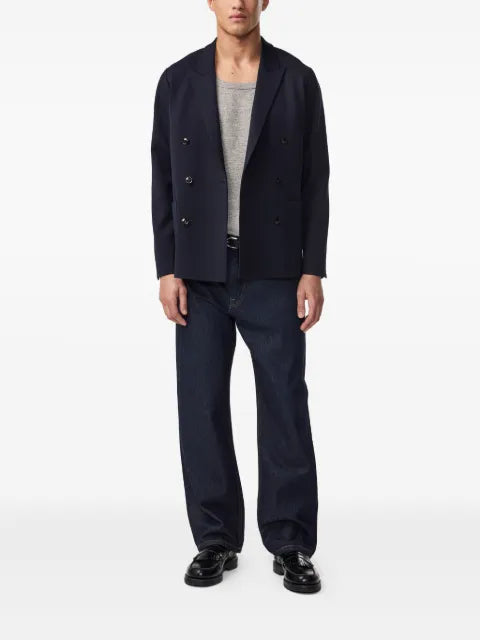 NN07 double-breasted patch-pocket jacket