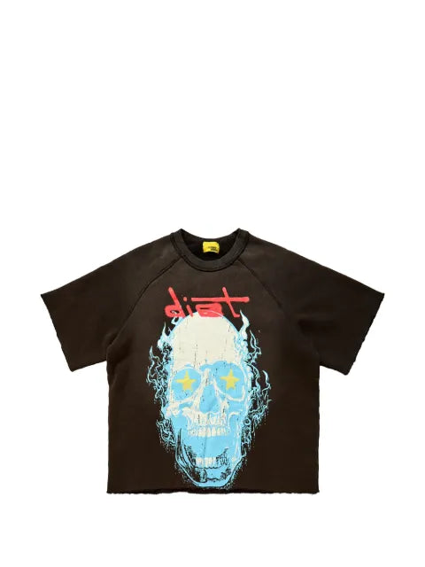 STADIUM GOODS® skull-print half-sleeve sweatshirt
