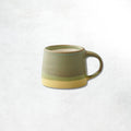 Kinto SCS Mug 110ml: Moss Green / Yellow
