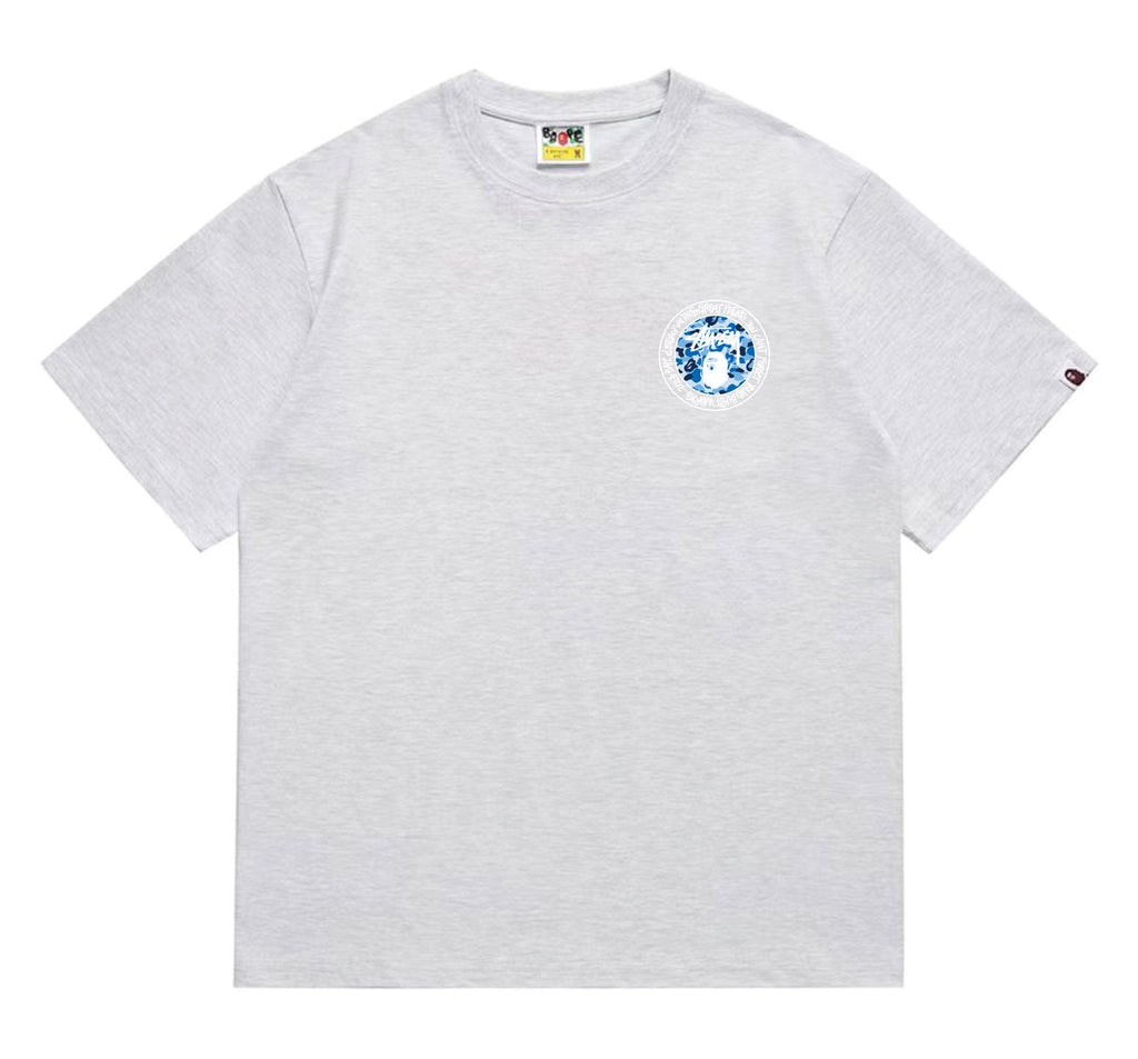 BAPE White-Ring Camo Back Graphic T-Shirt