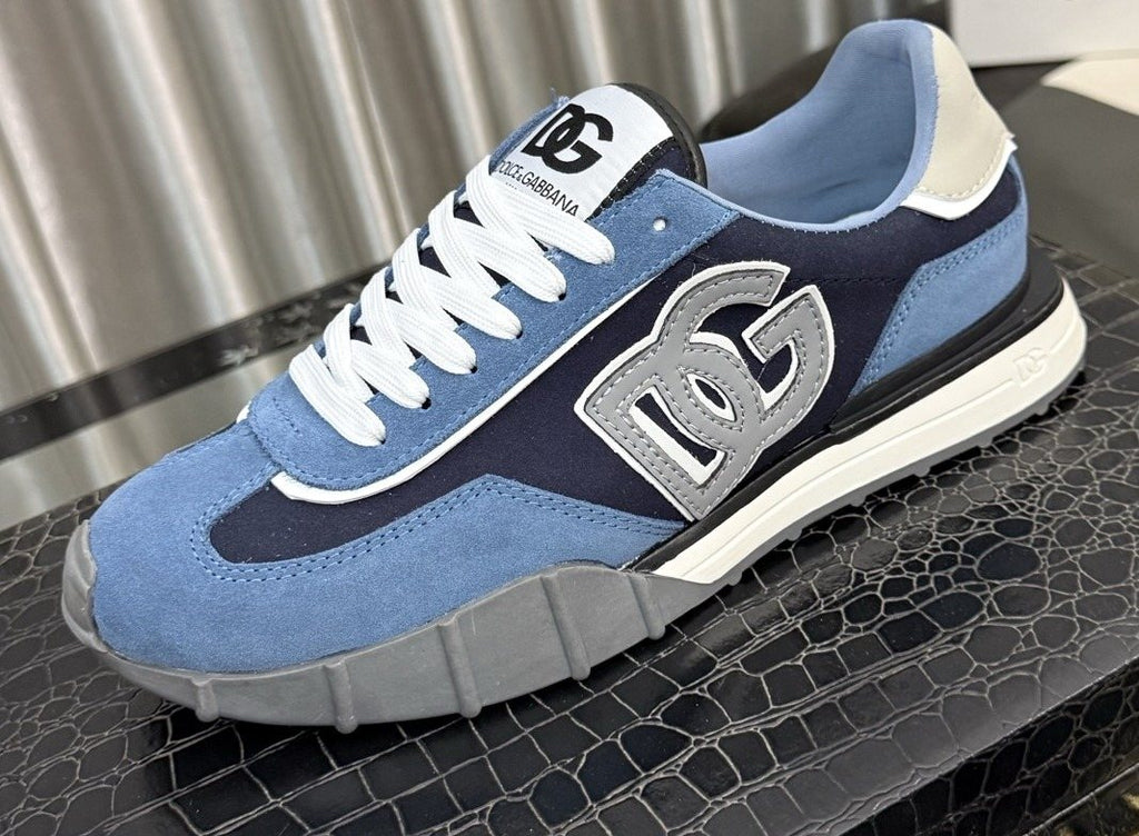 Dolce & Gabbana Blue DG Low-Top Sneakers